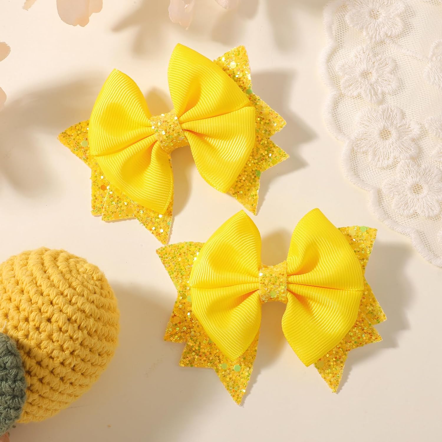 Detalle de YHXX Hair Bows 3.5-Inch