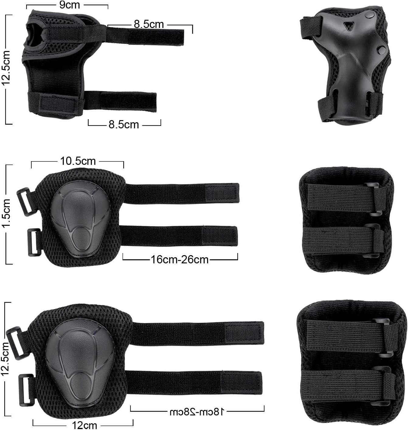 Thumbnail 6 de Kids' Bike Helmet and Pads Set, 48–54 cm