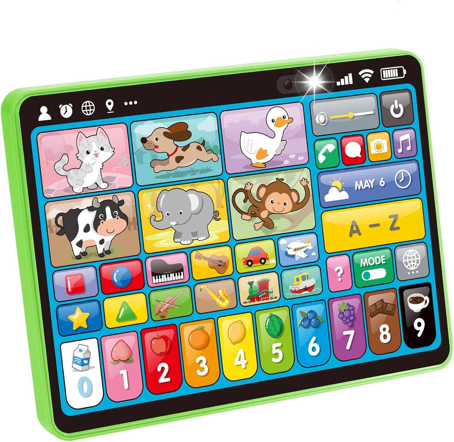 Hahaland Tablet infantil educativa 5 idiomas