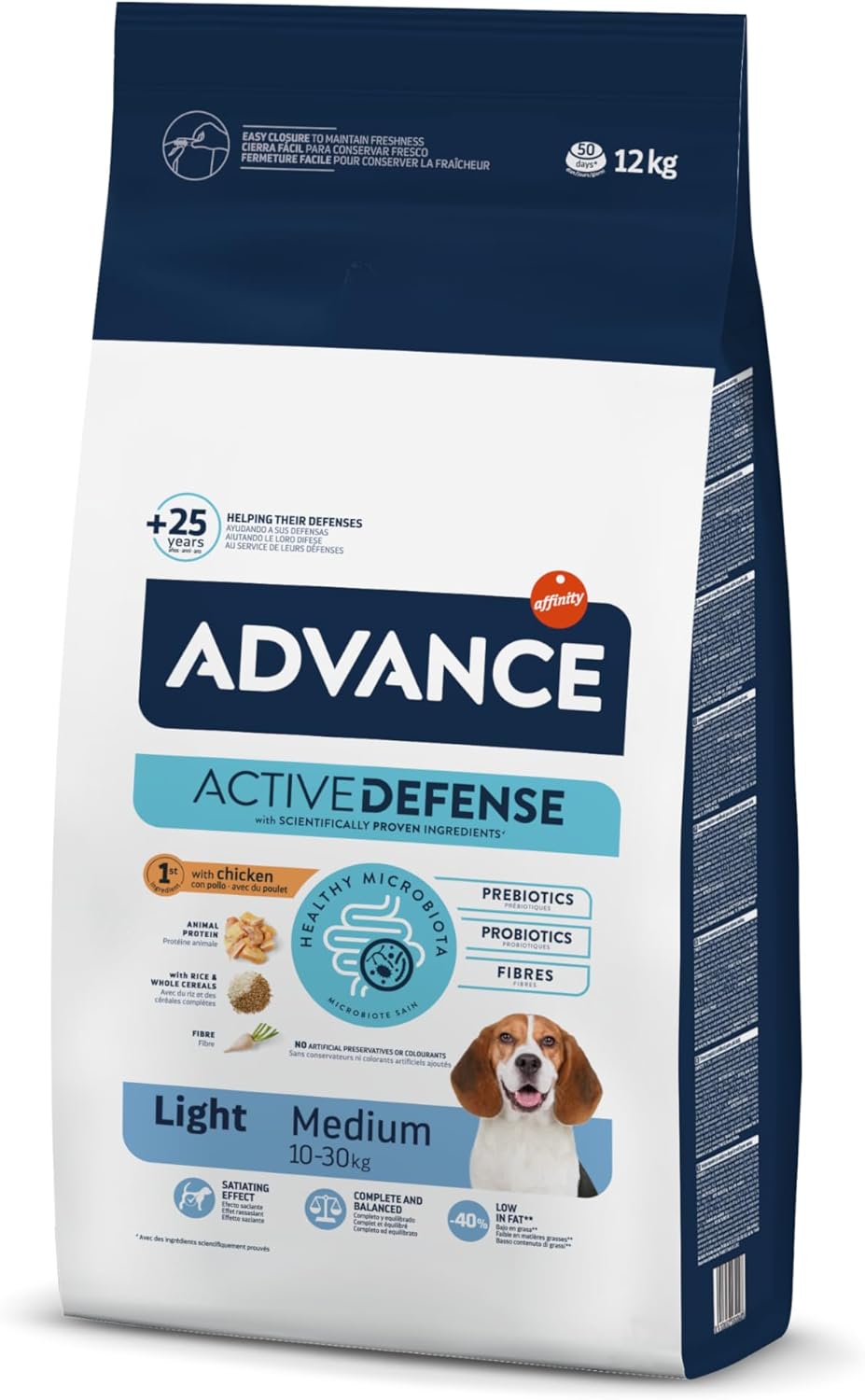 Detalle de Advance Light para perros medianos 12kg