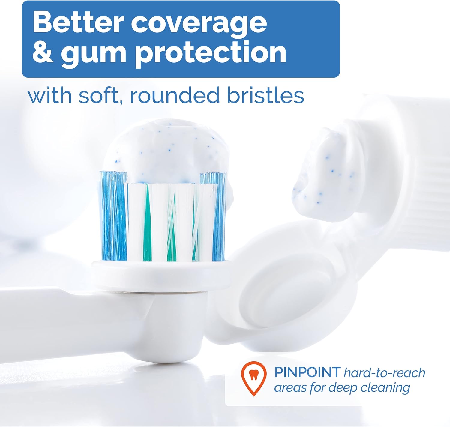 Thumbnail 5 de Oral-B Milos Replacement Toothbrush Heads 16 pack 🪥