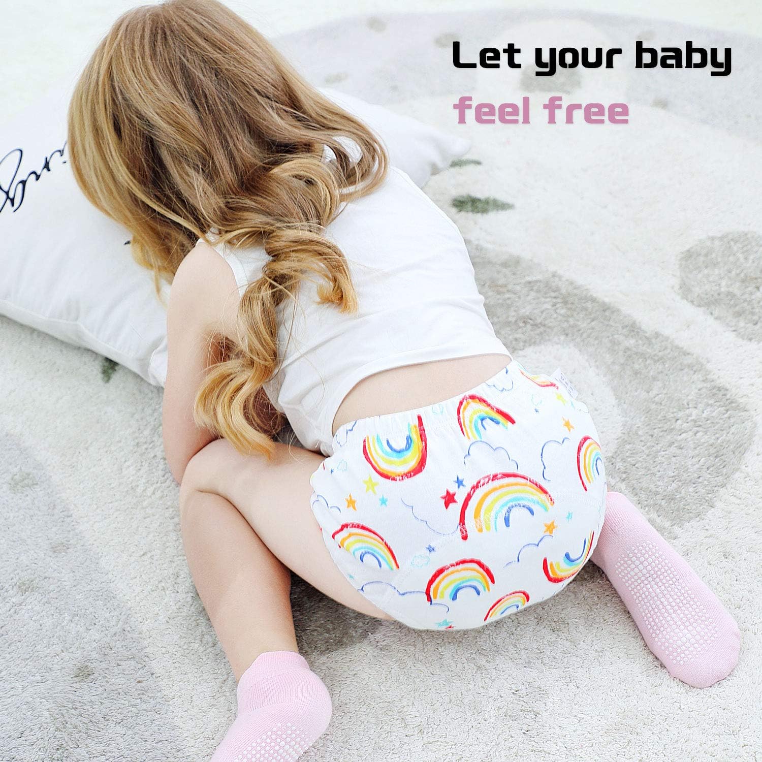 Detalle de Max Shape Potty Training Pants Girls 2T–4T (4 Pack)