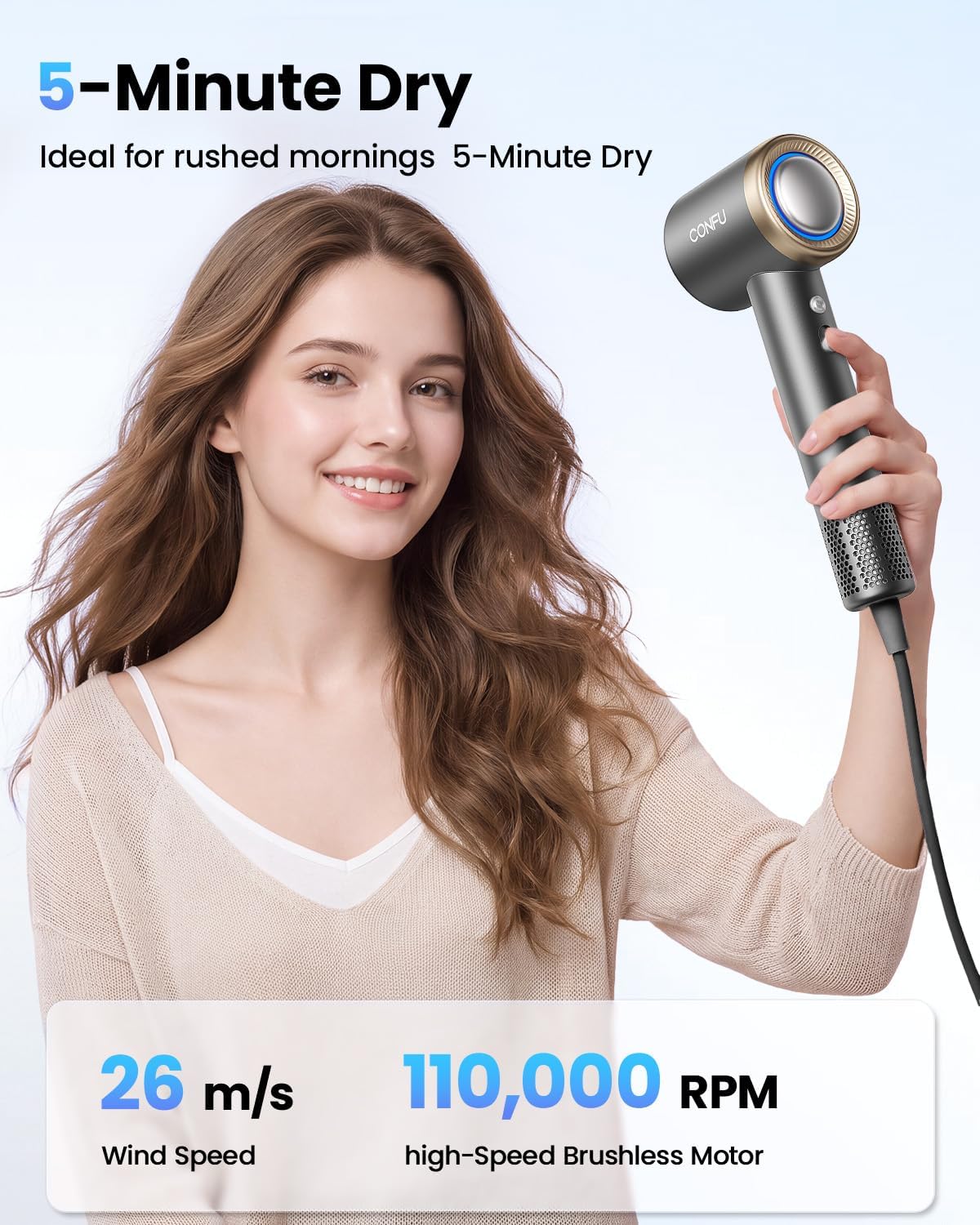 Detalle de CONFU Hair Dryer 1400W
