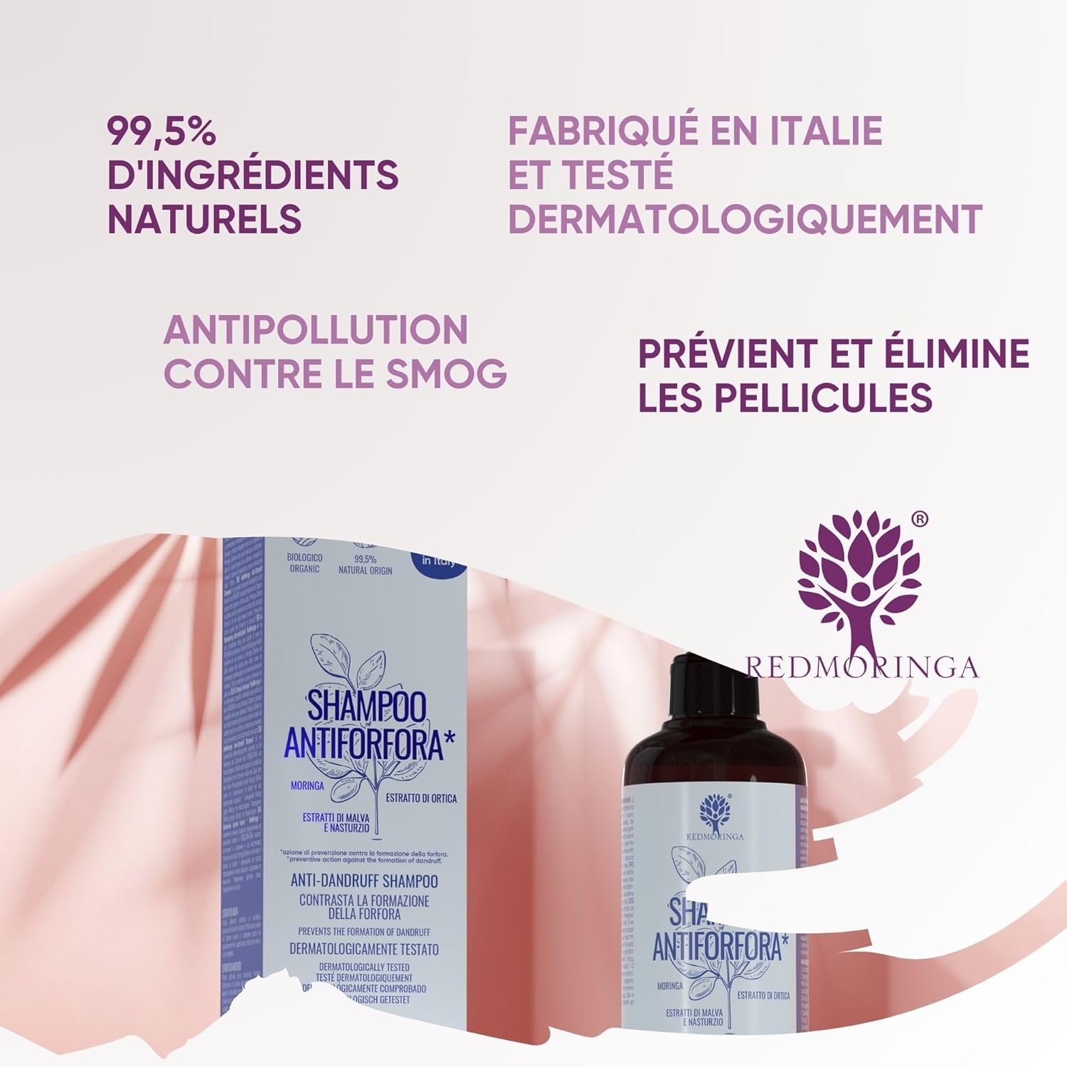 Thumbnail 3 de Shampooing Antipelliculaire EcoBio – Nettoyage purifiant pour cuir chevelu sensible