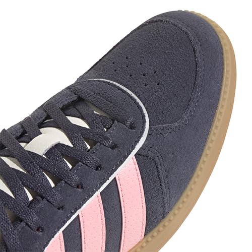 Thumbnail 4 de adidas Mujer BREAKNET Sleek Shoes en Shadow Navy/Pink Spark/Off White (horma clásica, cordones) — 39 1/3 EU