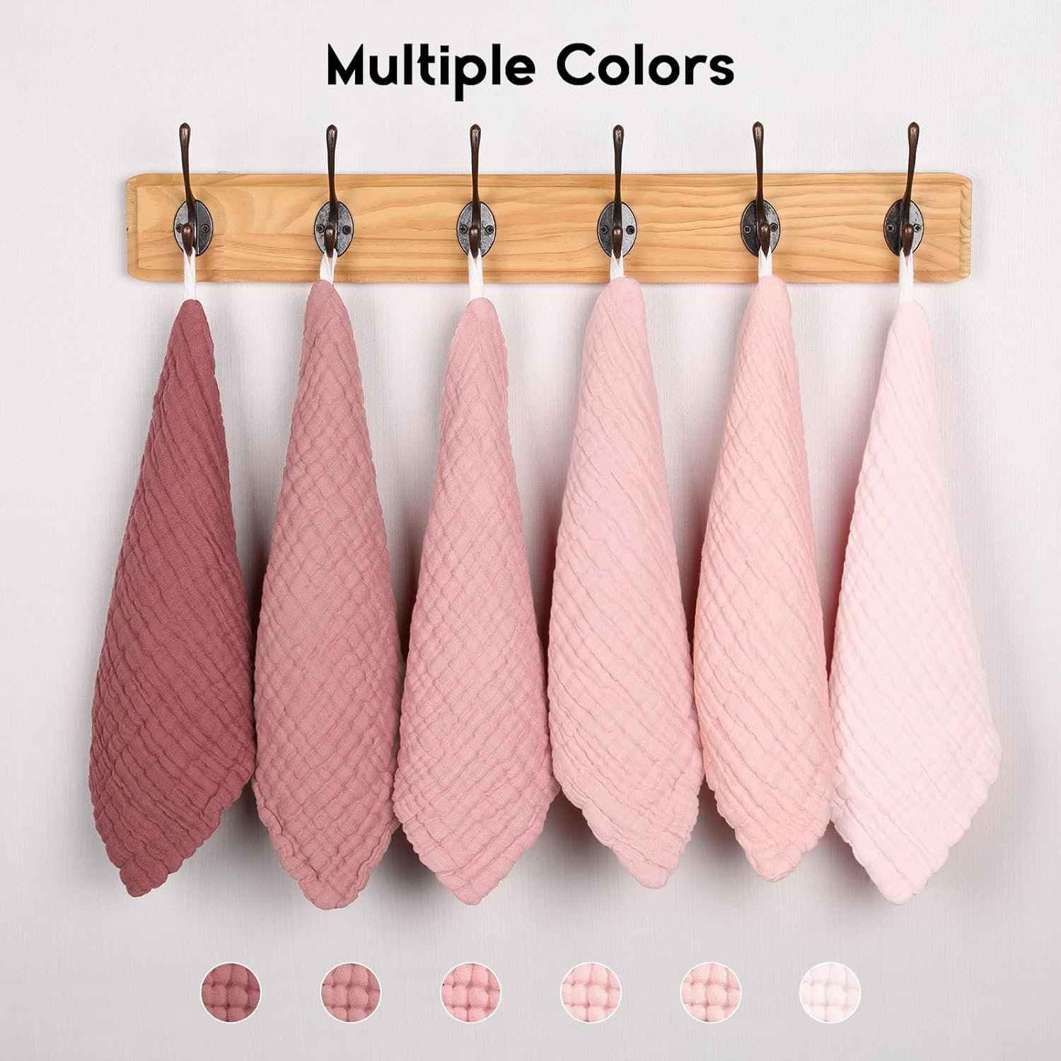 Thumbnail 6 de Unnivoll Muslin Cloths 30x30 cm baby wash cloths