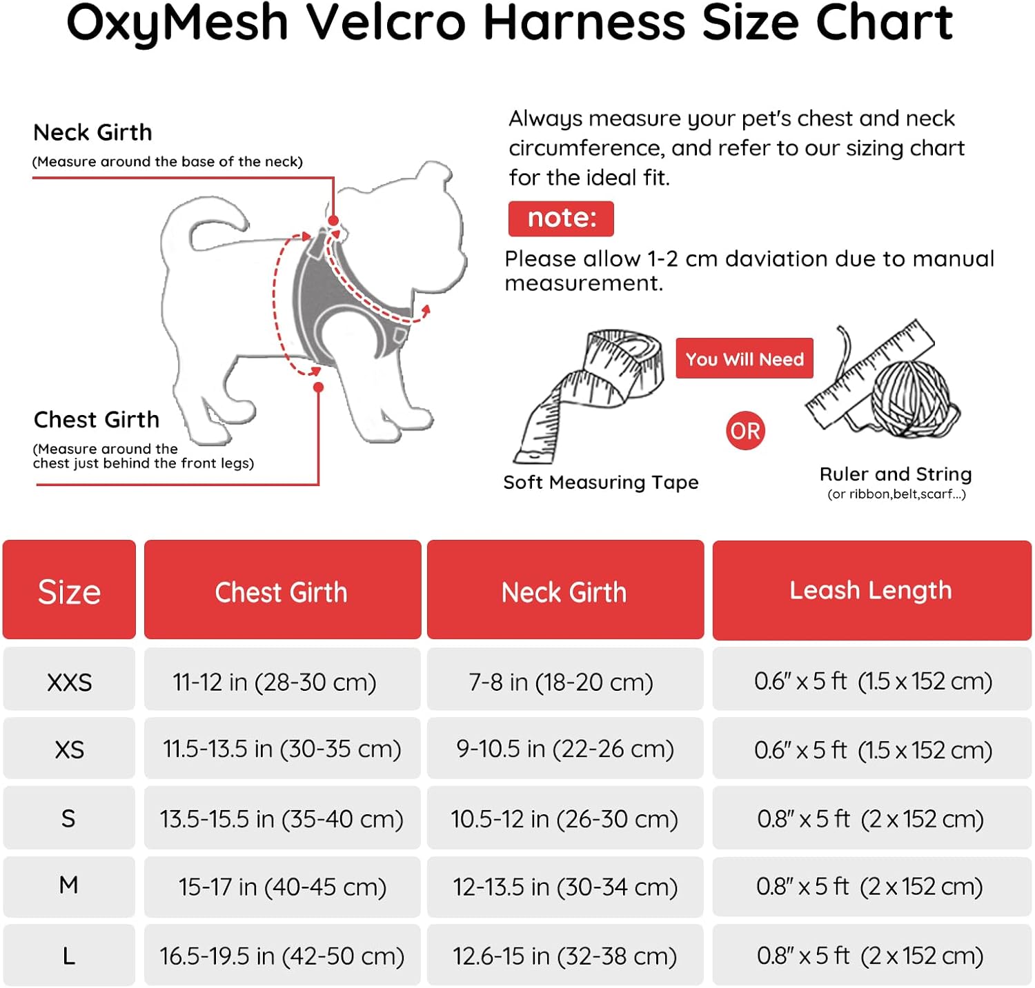 Thumbnail 1 de BELLA & PAL Hundegeschirr für kleine Hunde (Step-in, Air Mesh, reflektierend) – Rot, Größe M