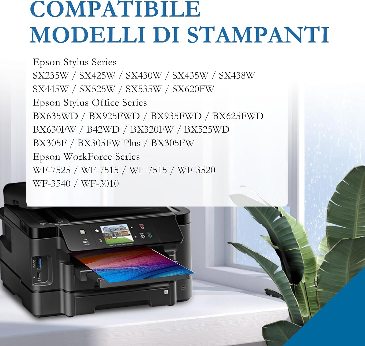 Thumbnail 1 de Paeolos 17x T1295 Multipack Cartucce Compatibili per Epson: set completo per SX e WF