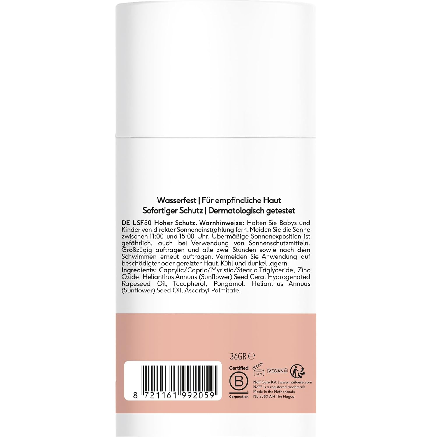 Thumbnail 1 de Naïf Mineralischer Sonnenschutzstick LSF 50 – Baby & Kind, 36 g