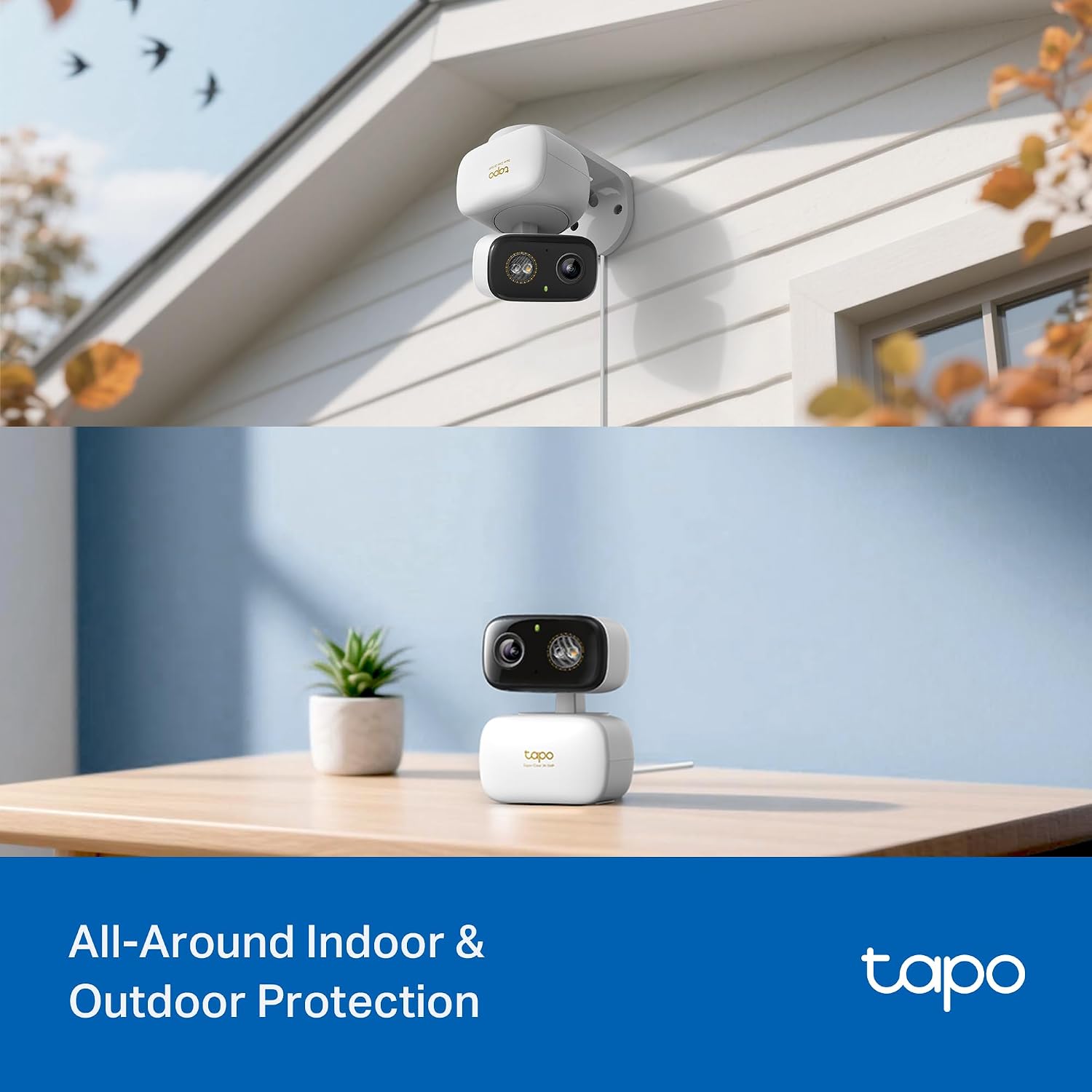 Detalle 2 de Tapo C236 HybridCam 360 3K 5MP Pan/Tilt Security Camera, IP65