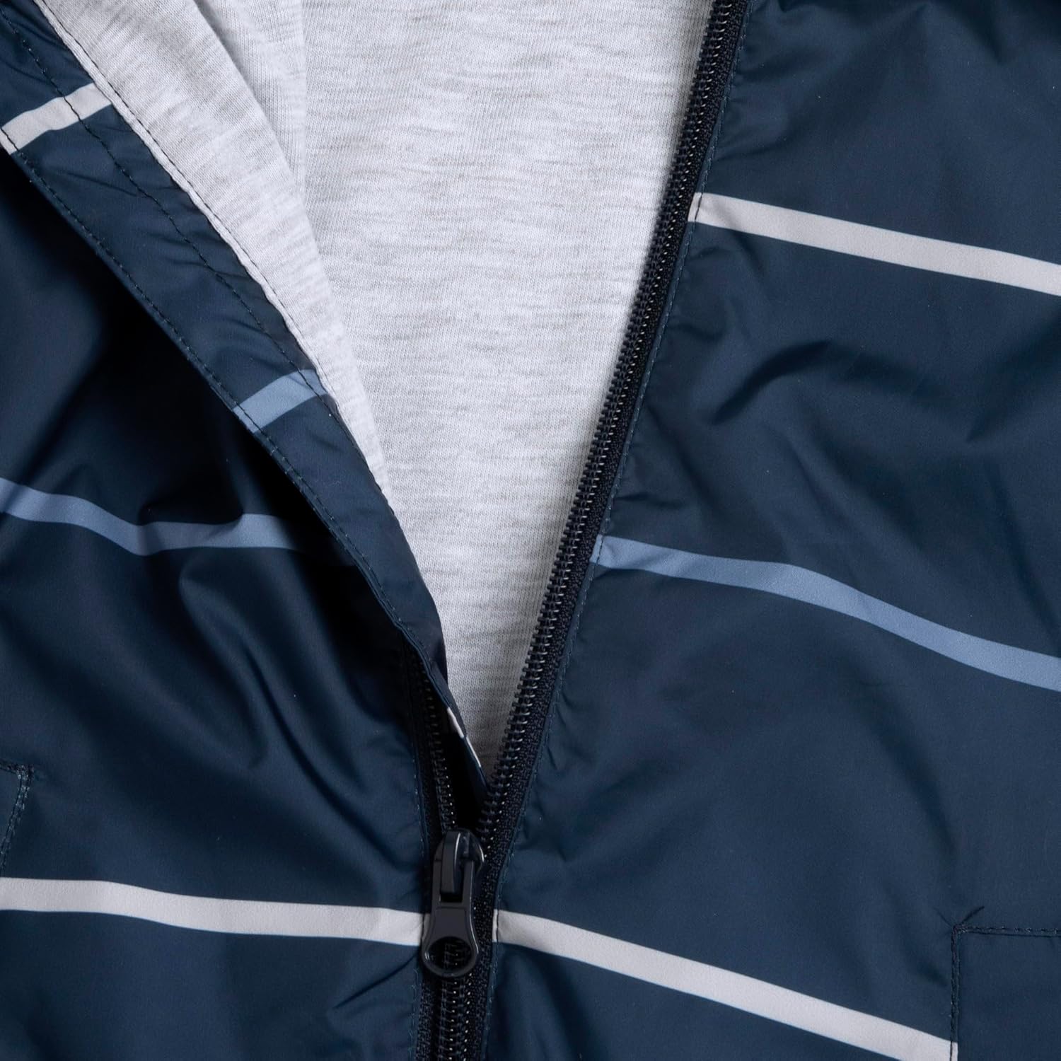Detalle de Chicco Veste garçon avec fermeture éclair pratique 261_1 — lot de 1, bleu rayé