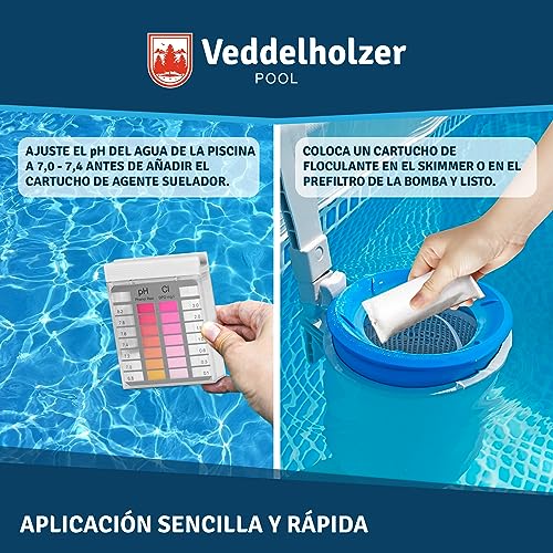 Thumbnail 5 de Veddelholzer floculante en cartuchos (1 kg, 8 x 125 g) para filtros de arena y vidrio