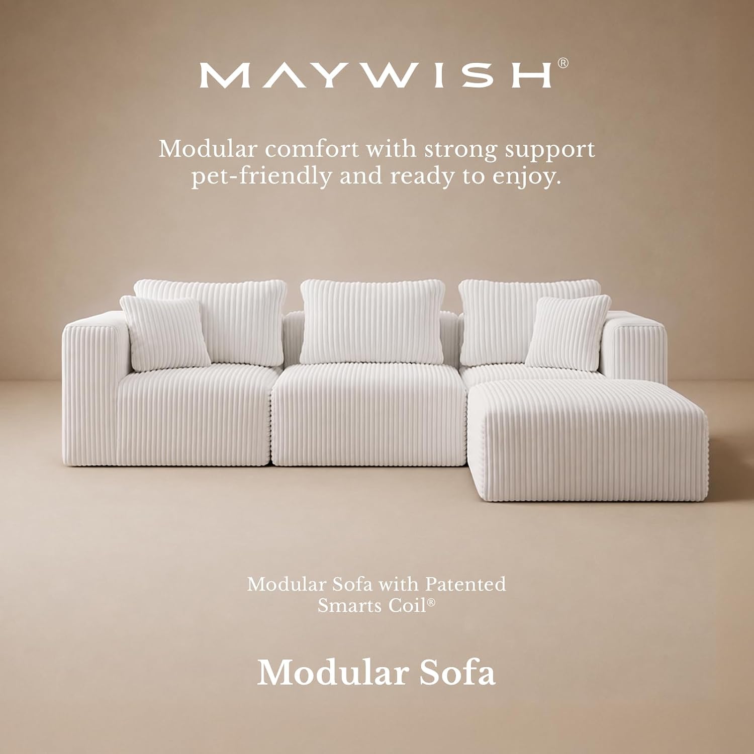 Detalle de Maywish Modular Sectional Sofa 141