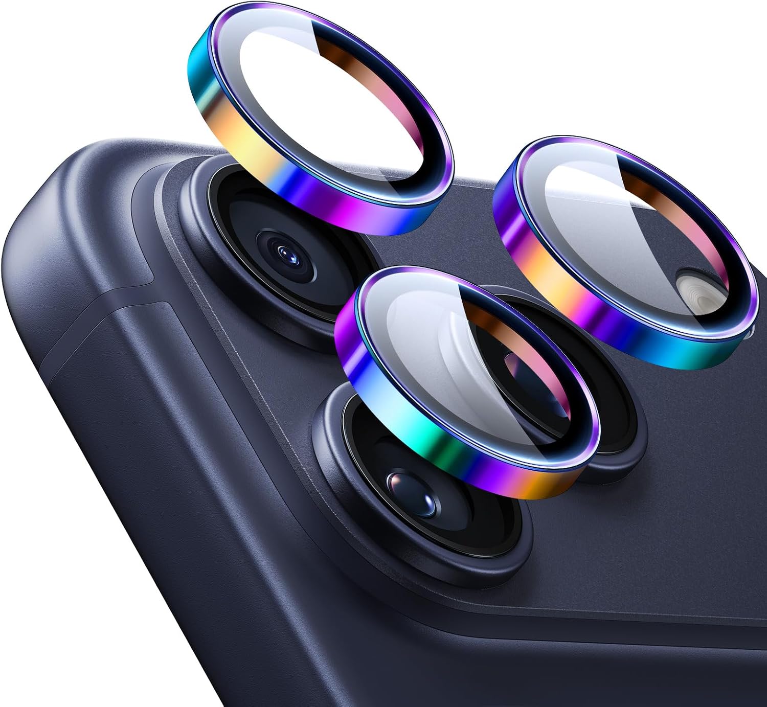Detalle de ESR Camera Lens Protector for iPhone 17 Pro Max, 1 pack