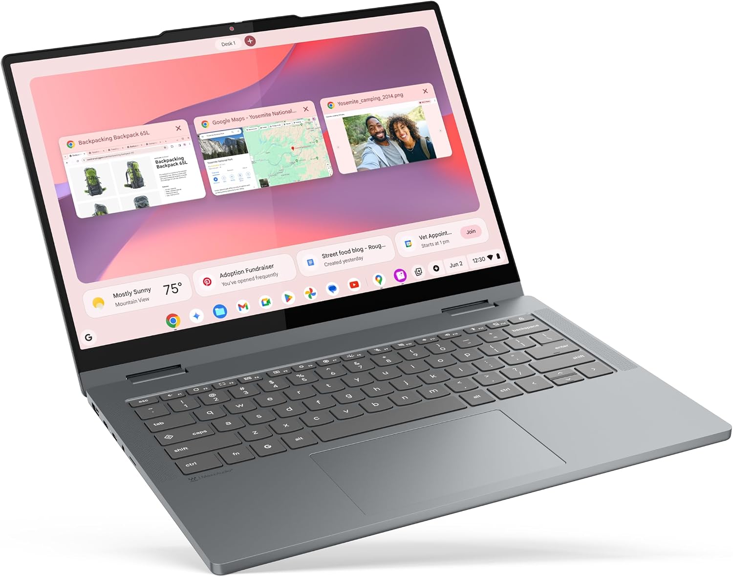 Thumbnail 6 de Lenovo Chromebook 2-in-1 83LN001HJP 14型タッチ対応、N150搭載・WUXGA液晶