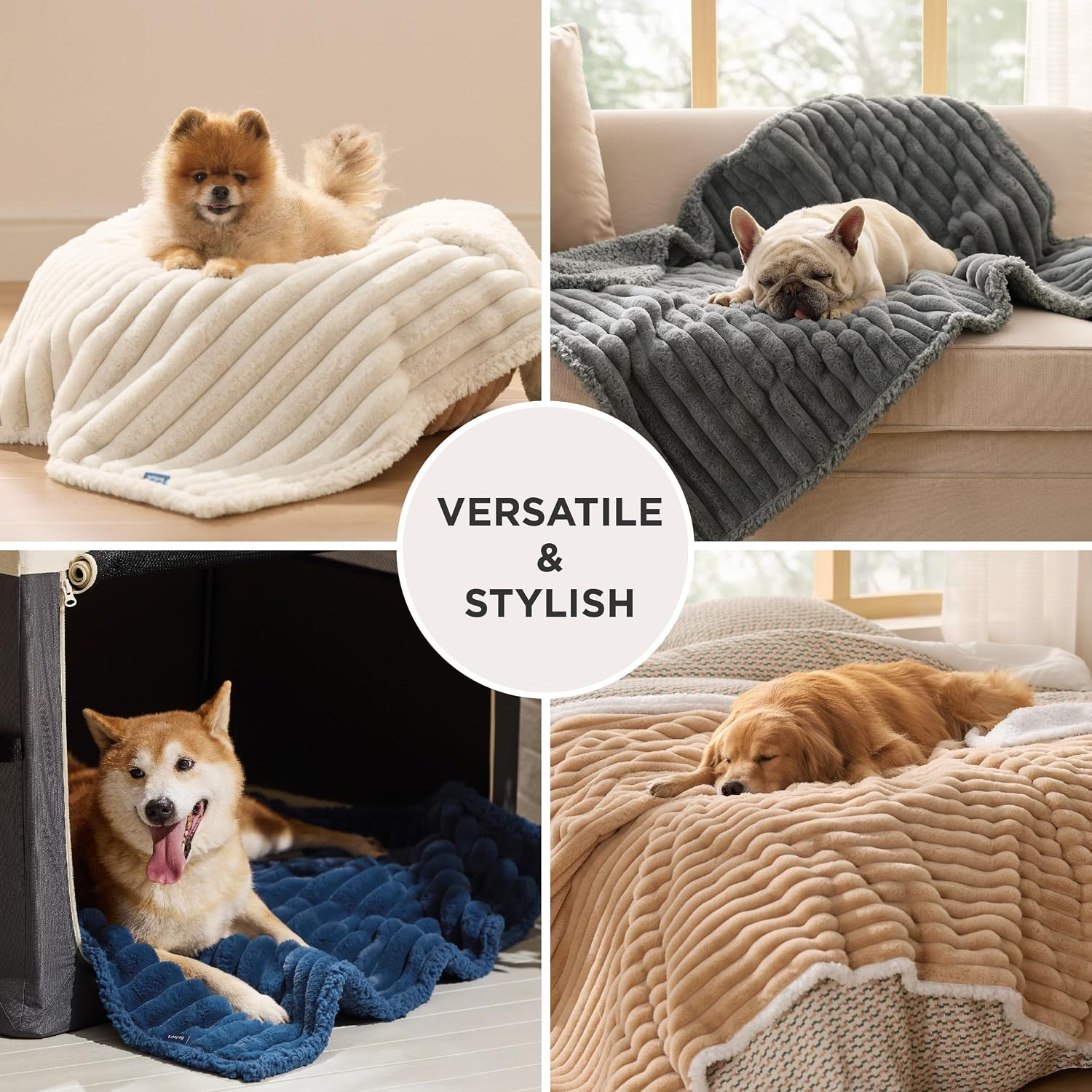Detalle 1 de Bedsure Waterproof Dog Blanket 40x50