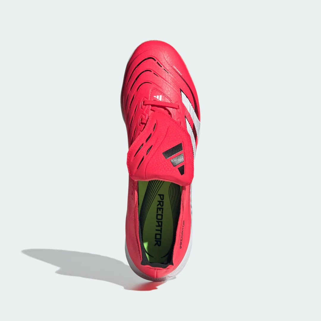 Thumbnail 2 de adidas Predator League Fold-Over Tongue moqueta, zapatilla de fútbol roja