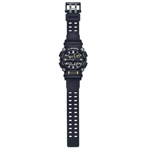 Detalle de Casio GA-900-1AER G-Shock: 50mm Quartz with Black Analogue-Digital Dial and Resin Strap