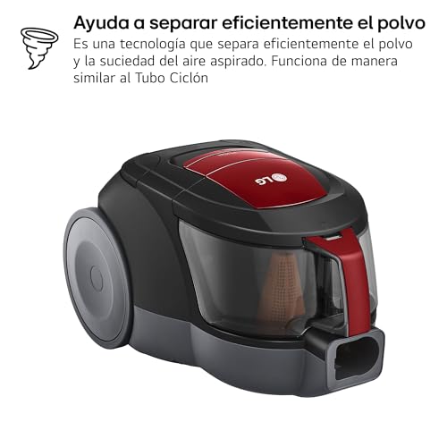 Thumbnail 4 de LG VC5506NHTCR Aspirador sin bolsa 650W, depósito 1,1 L 🧹
