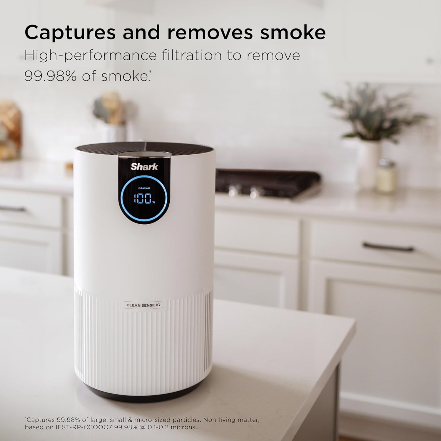Thumbnail 4 de Shark HP102PET Clean Sense HEPA Air Purifier for Home (Bedroom, Nursery, Office) with CleanSense IQ Display