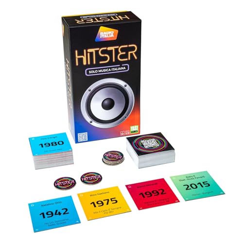 Thumbnail 1 de Rocco Giocattoli Yas Games Hitster Radio Italia – L’Unico in Italiano