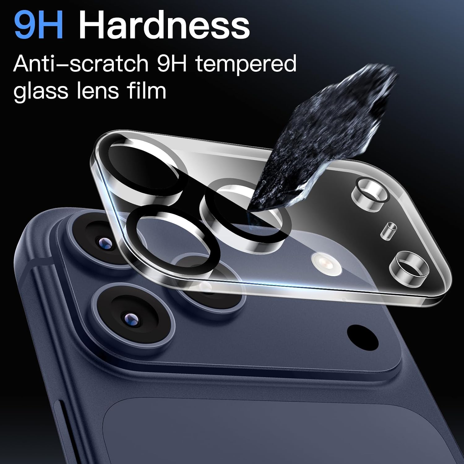 Detalle 2 de JETech Lens Protector for iPhone 17 Pro Max 6.9