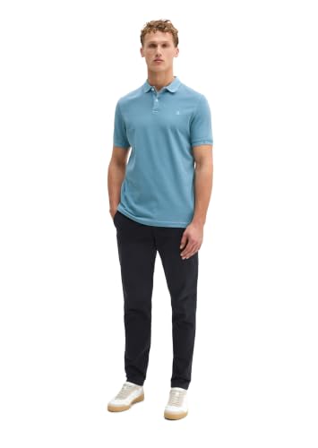 Detalle de Marc O’Polo Polo-Shirt kurzarm mit Stretch – Shaped Fit, Murphy Marine, 3XL