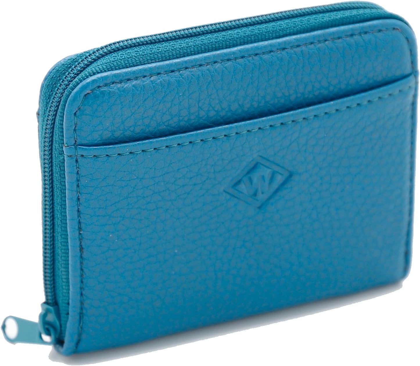 Detalle de Van Der Rich ® Piccolo Portafoglio in Pelle con Portachiavi per Donna