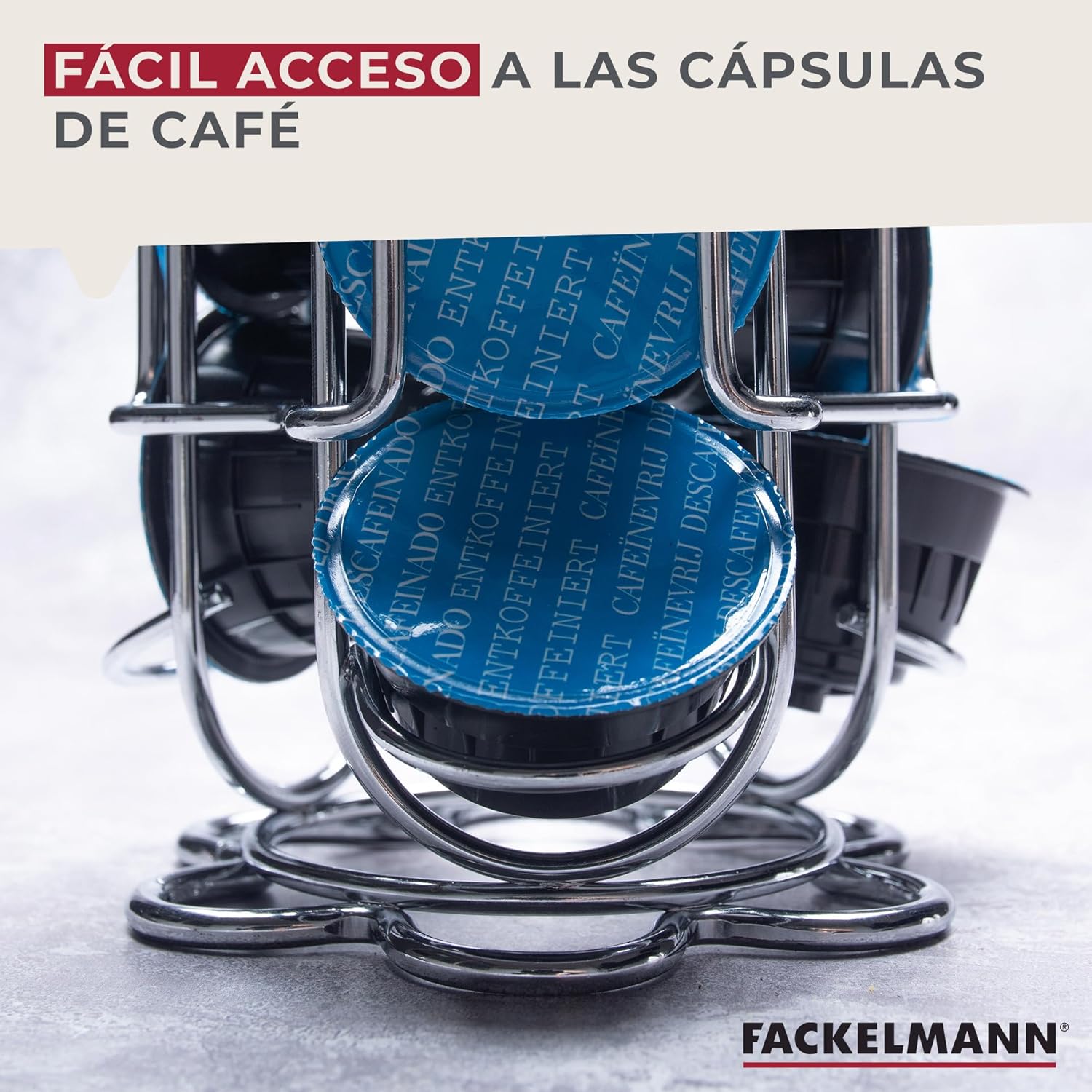 Thumbnail 4 de Fackelmann Dispensador Vertical para 18 Cápsulas Dolce Gusto