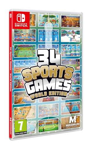 Thumbnail 1 de 34 Sports Games - World Edition (Switch) de Maximum Entertainment