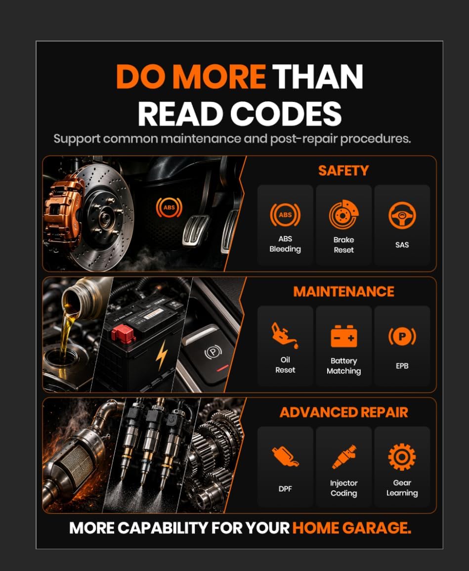 Thumbnail 4 de ANCEL DS200 OBD2 Scanner 15+ Resets