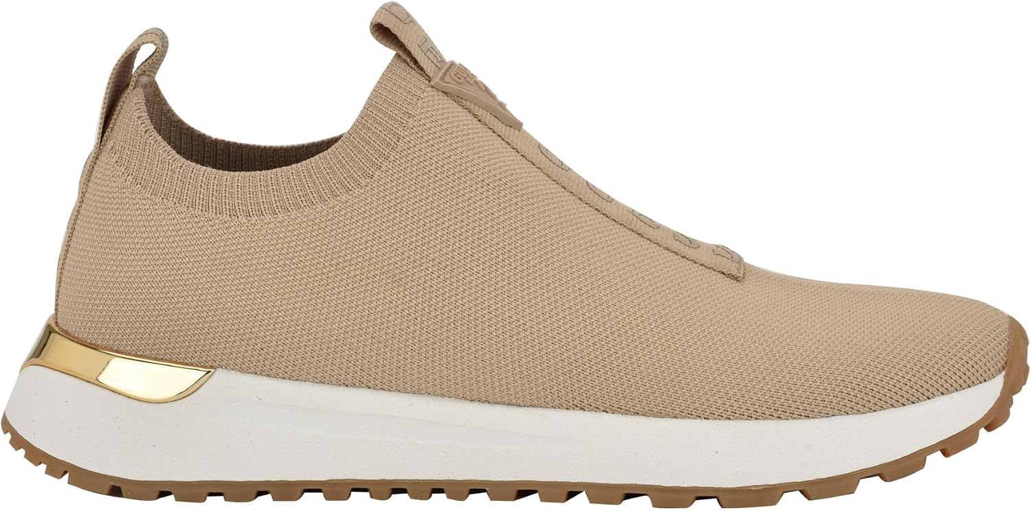 Detalle de Guess Women's Farroo: Everyday Slip-On Sneakers with Subtle Lift