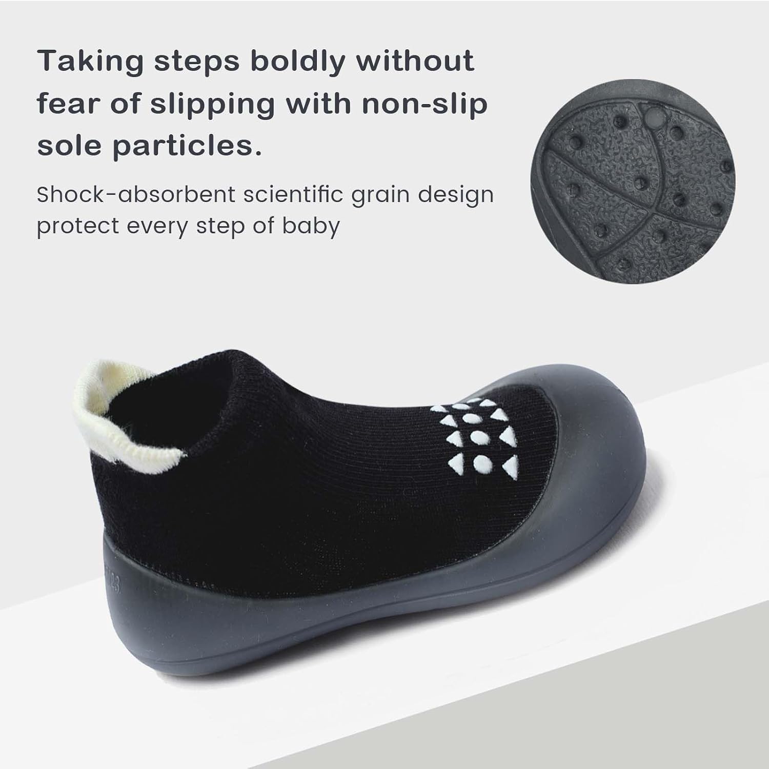 Thumbnail 3 de Bearbay Baby Sock Shoes for New Walkers — Non-Slip, Breathable Slipper Sneakers