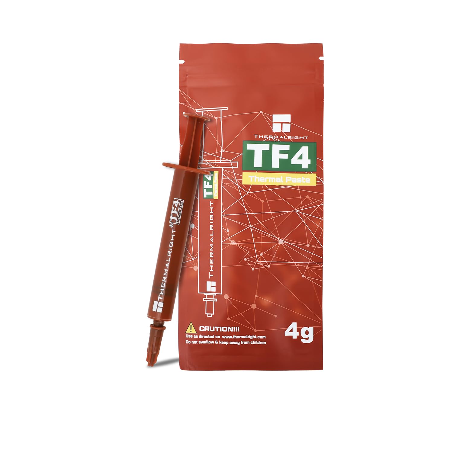 Thumbnail 1 de TR TF4 4G Pasta termica per CPU e GPU (conduttiva, 9,5 W/m·K) con spatola