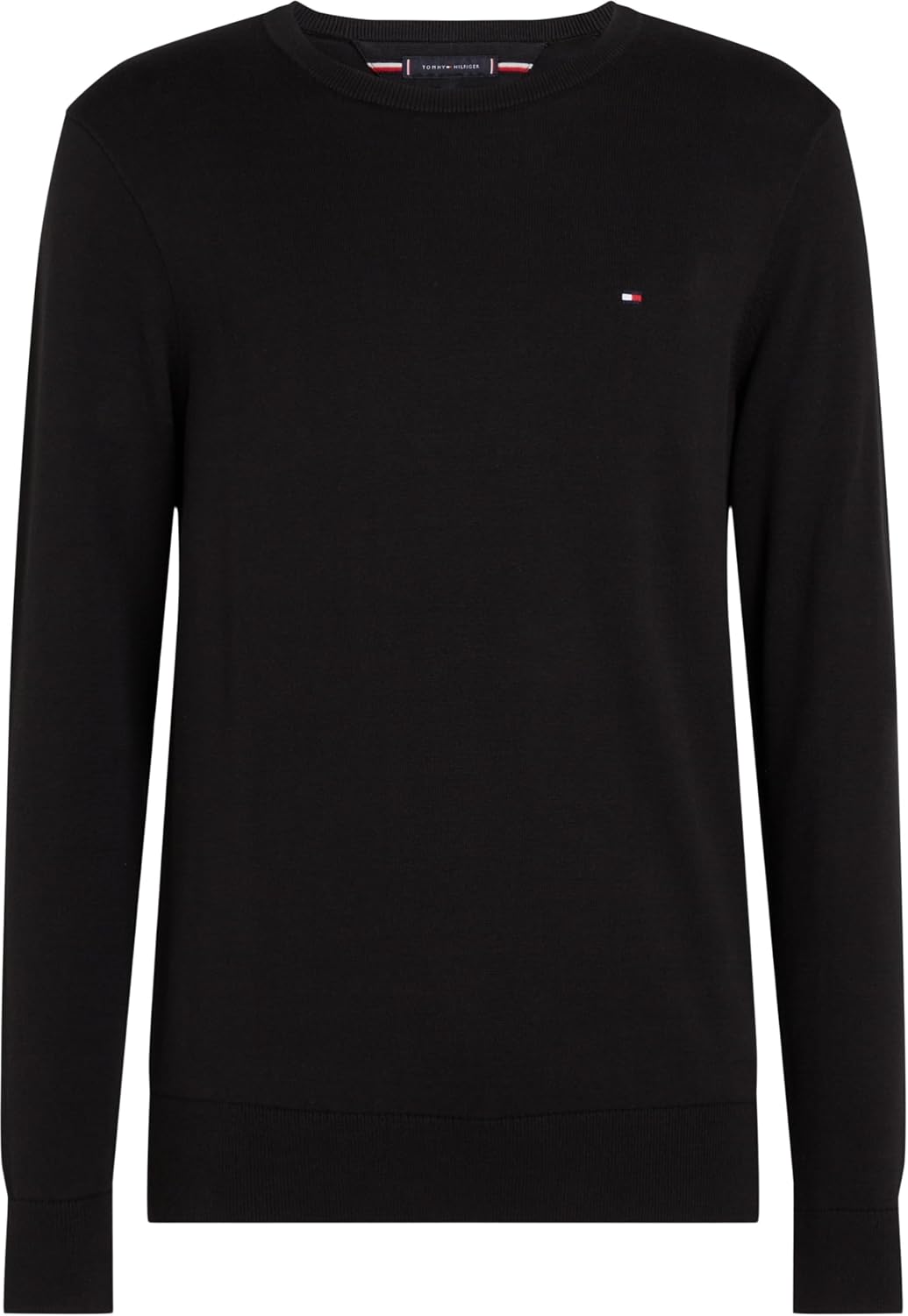 Thumbnail 5 de Tommy Hilfiger Herren Pullover Essential Cotton Crew Neck aus Baumwolle