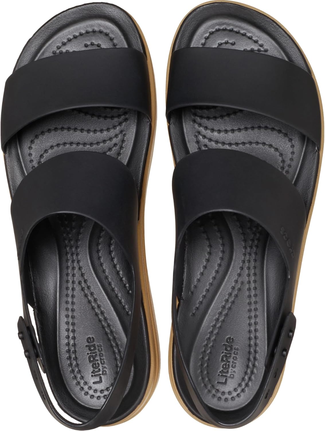 Detalle de Crocs Brooklyn Low Wedge SabotFemme – confort décontracté et style léger