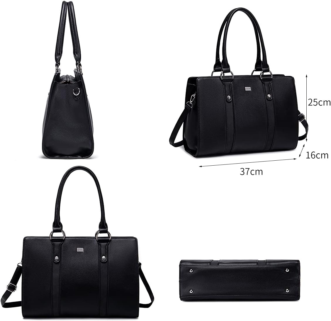Thumbnail 4 de David Jones Bolso Tote 38 cm negro