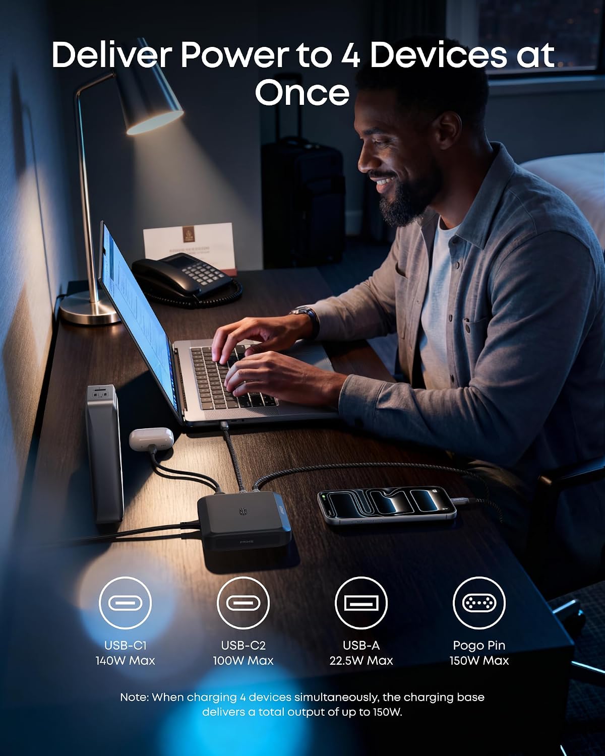 Thumbnail 3 de Anker Charging Base 150W for 4 Devices