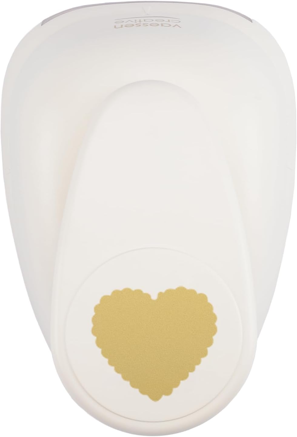 Detalle de Vaessen Creative 21439-056 Perforatrice en forme de cœur 7,5 cm – blanc/rose
