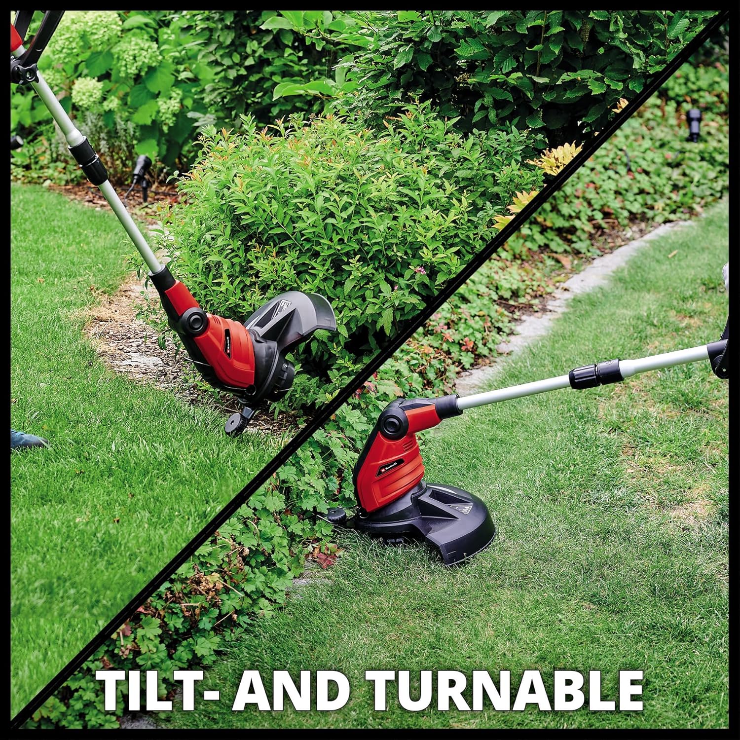 Detalle de Einhell GC-ET 4530 Set Tagliabordi Elettrico 230 V, 450 W, Rosso, Taglio 30 cm