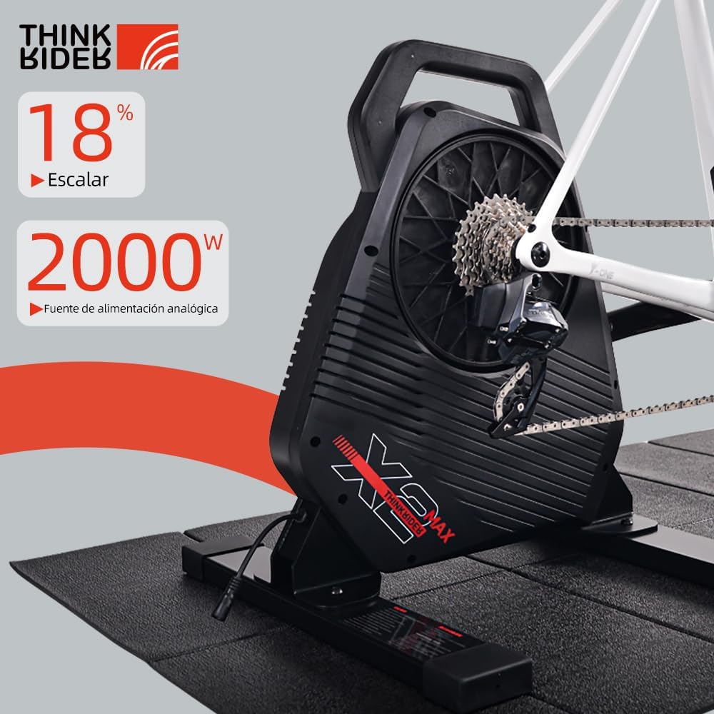 Detalle de ThinkRider X2Max Smart Trainer Direct Drive: allenatore silenzioso con misurazione potenza