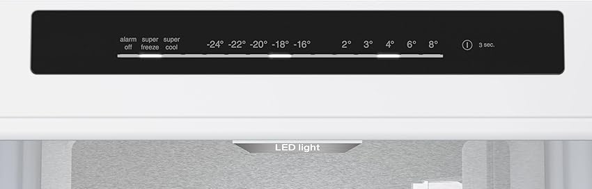 Thumbnail 3 de Balay 3KFC869BI frigorífico combinado 203×60 cm ExtraFresh cristal blanco