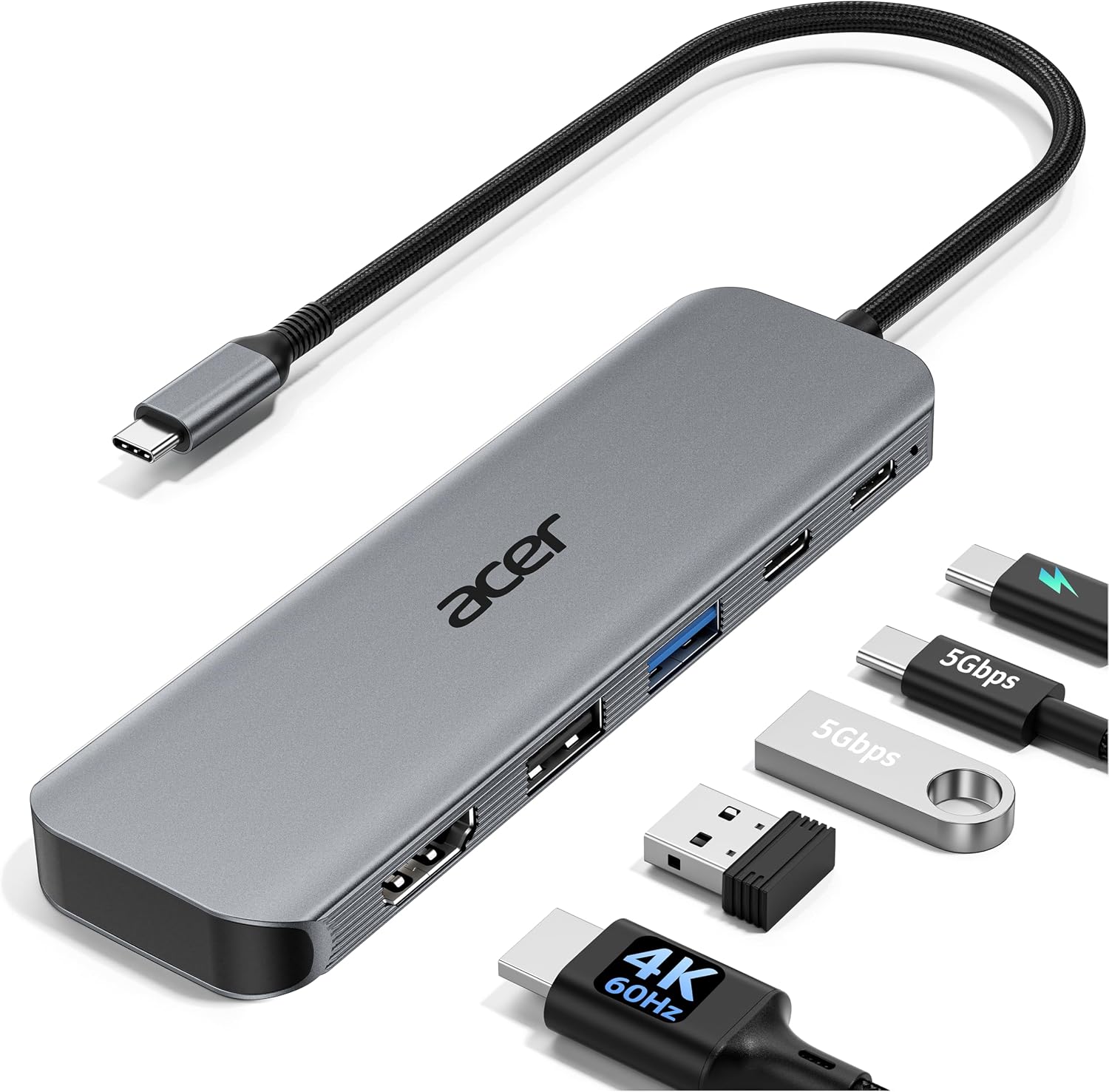 Detalle de Acer USB-C Hub 5-in-1