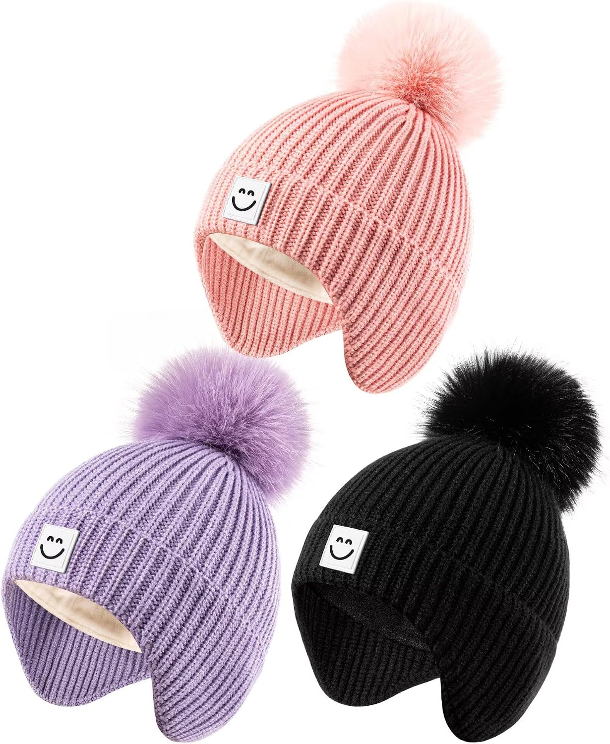 Detalle de Alepo Baby Winter Hat with Earflaps, Acrylic