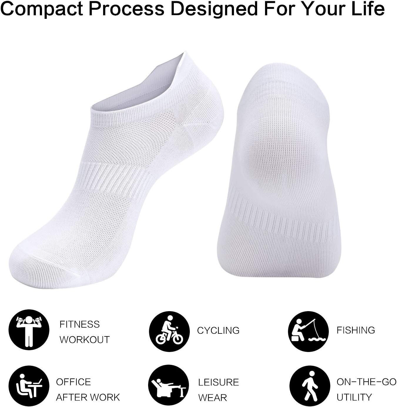 Thumbnail 4 de ATBITER Ankle Socks 6 Pairs