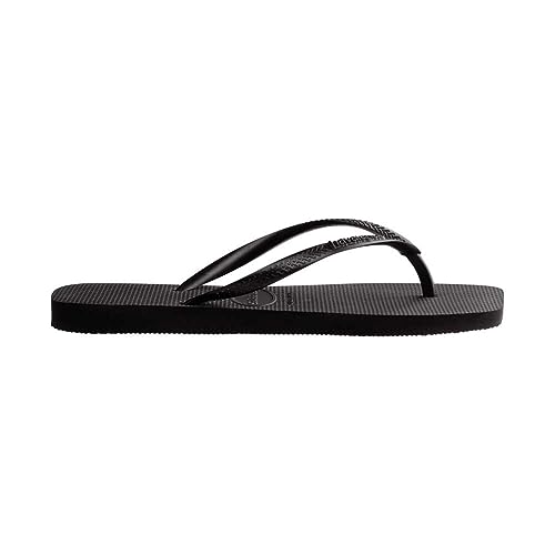 Thumbnail 3 de Havaianas Women's Slim Square Solid Flip Flops, Black (7-8 Medium US) by Havaianas