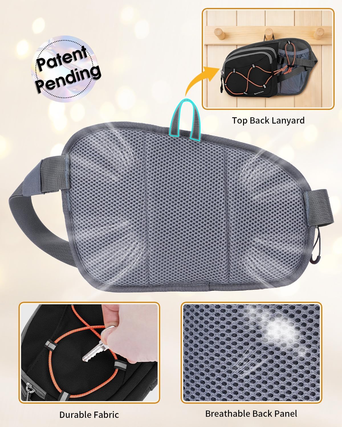 Thumbnail 2 de Sportsnew Hydration Waist Pack with Water Bottle Holder (2L) for Running, Hiking & Dog Walking