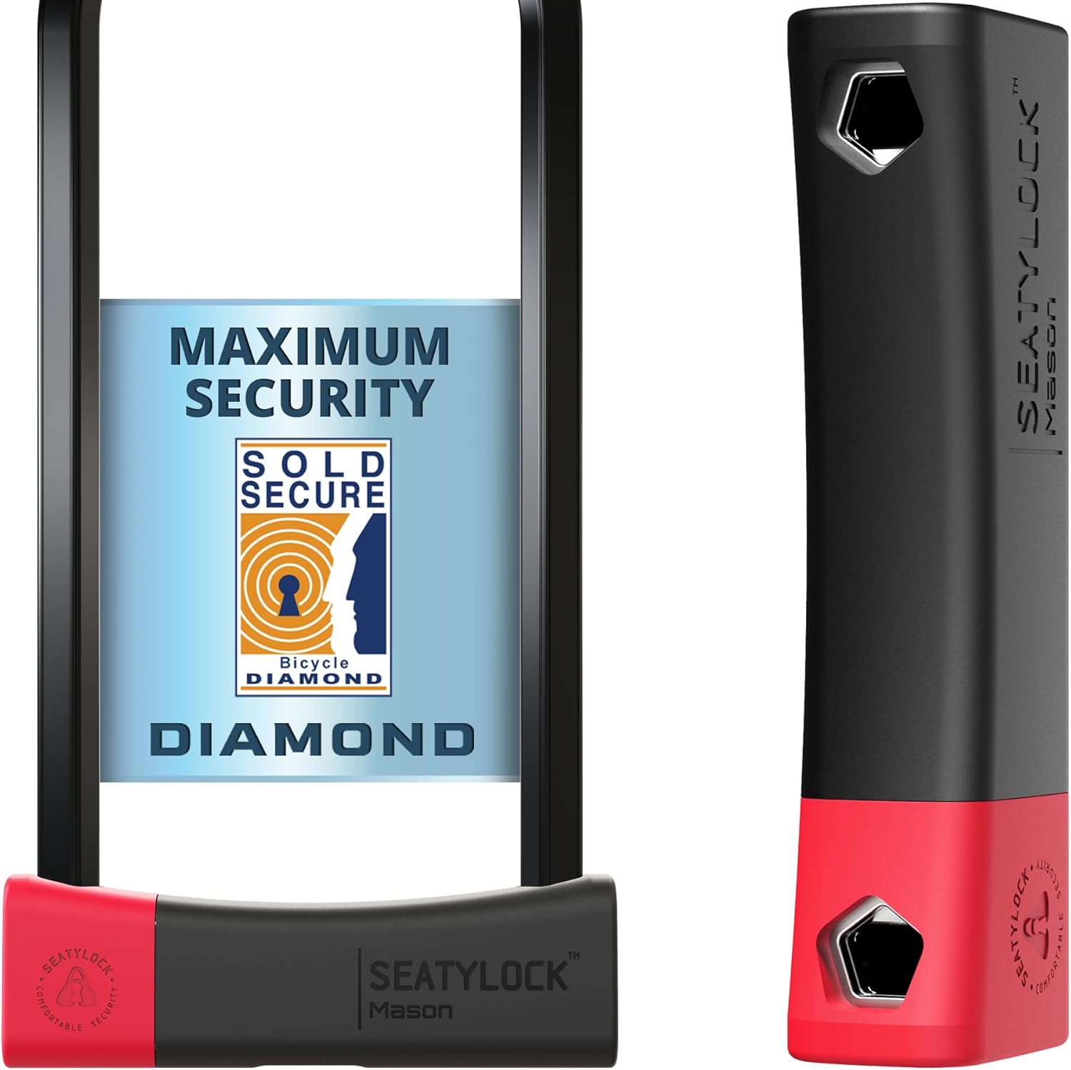 Thumbnail 6 de Seatylock Mason antivol U vélo Seatylock Mason, niveau Sold Secure Diamond, ouverture 115 mm