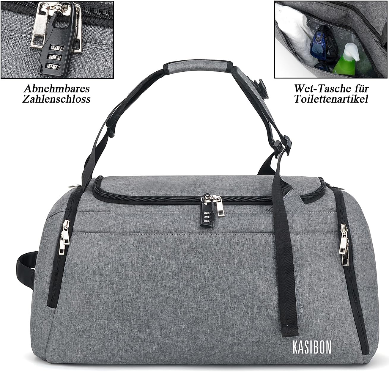 Thumbnail 5 de Sports duffle bag 42L with wet pocket