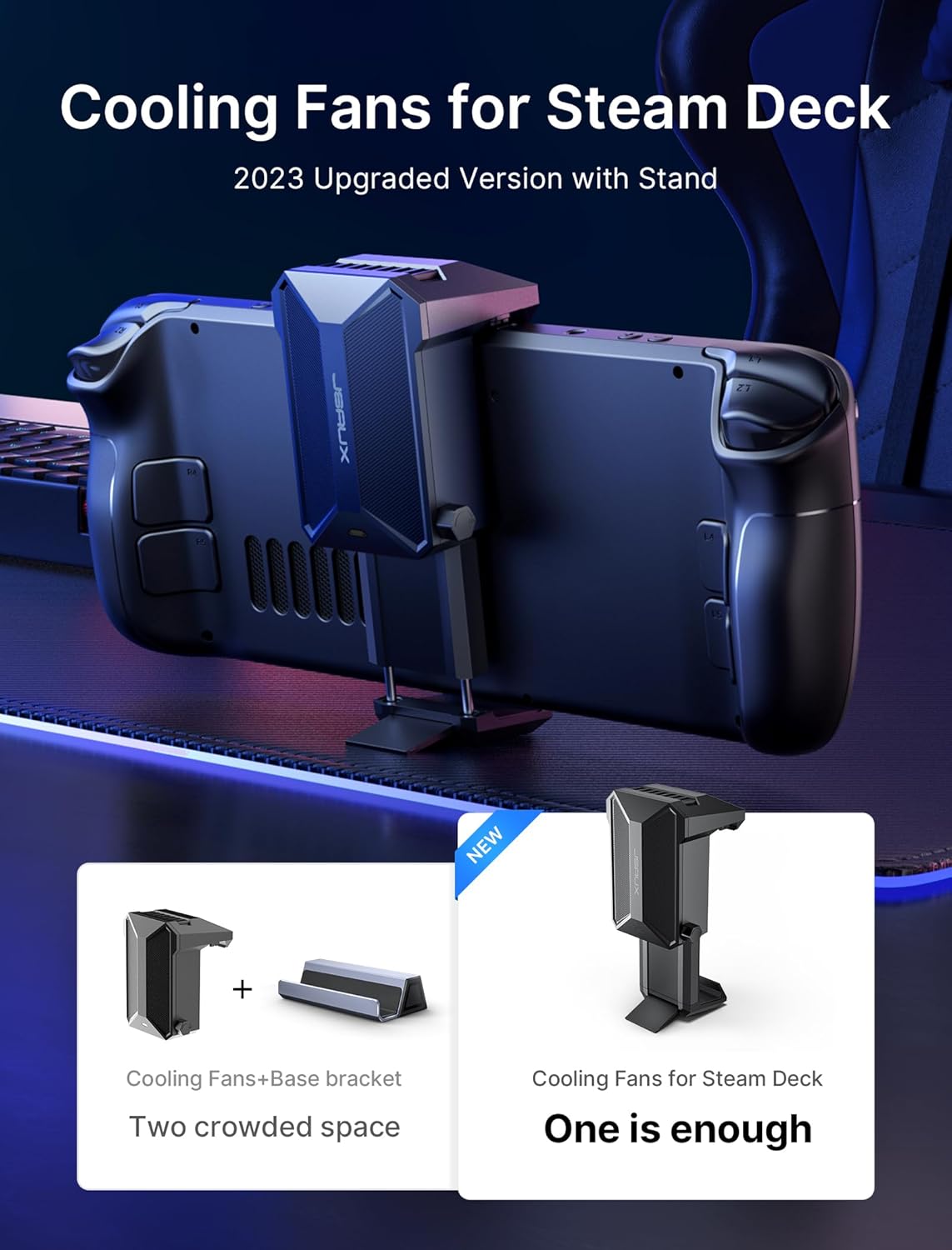 Thumbnail 1 de JSAUX Kühlventilator für Steam Deck